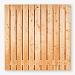 Tuinscherm Otterlo Douglas geschaafd 180x180  23 planks incl afdeklat