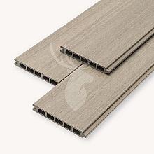 Velufence Composiet Rabatdeel Light Grey 180x15x2,1