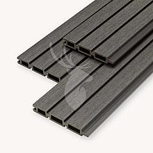 Velufence Composiet Rabatdeel Triple Dark grey 180x16,5x2,1   werkende breedte 15 cm