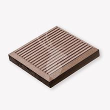 Composiet afdekkap Classic Wenge Brown 11x11cm