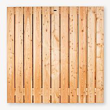 Tuinscherm Otterlo Douglas geschaafd 180x180  21 planks incl afdeklat
