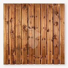 Tuinscherm Garderen Bruin Geïmpregneerd 180x180    21 planks