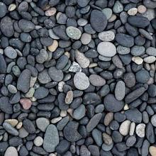 Beach Pebbles Black 16-25 mm in 25 KG